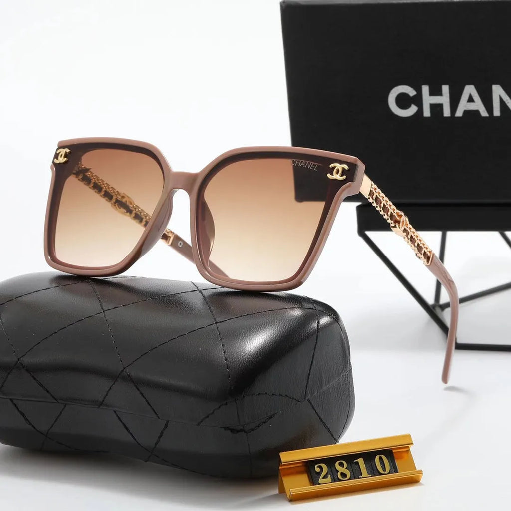 Double C Frame Polarized Sunglasses I64651