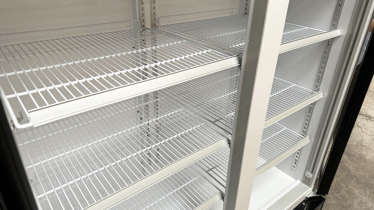 47 in. Two Glass Door Upright Merchandiser Refrigerator 34.4 Cu. Ft. J9122