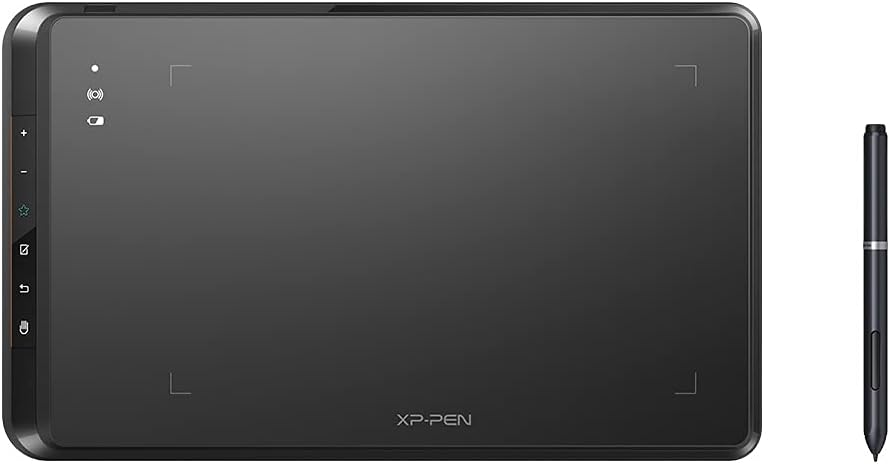 Wireless 2.4G Graphics Drawing Tablet with Battery-Free Passive Stylus, Pack of 2 A337941