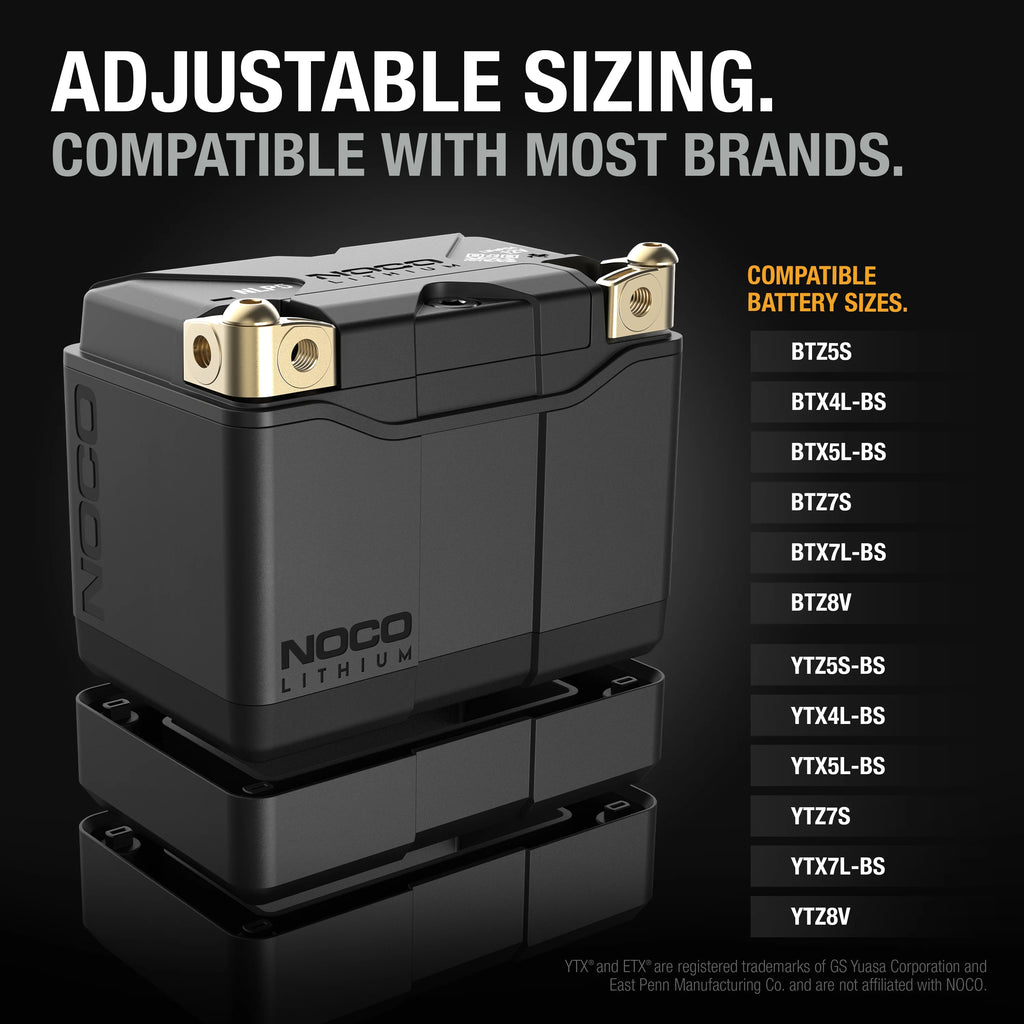 12V 2Ah Lithium Powersport Battery Q437333
