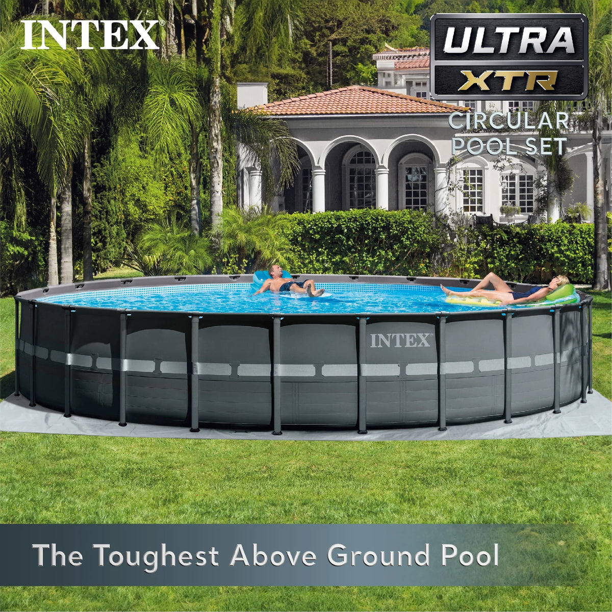 24 Feet by 52 Inch Above Ground Swimming Pool Set A929