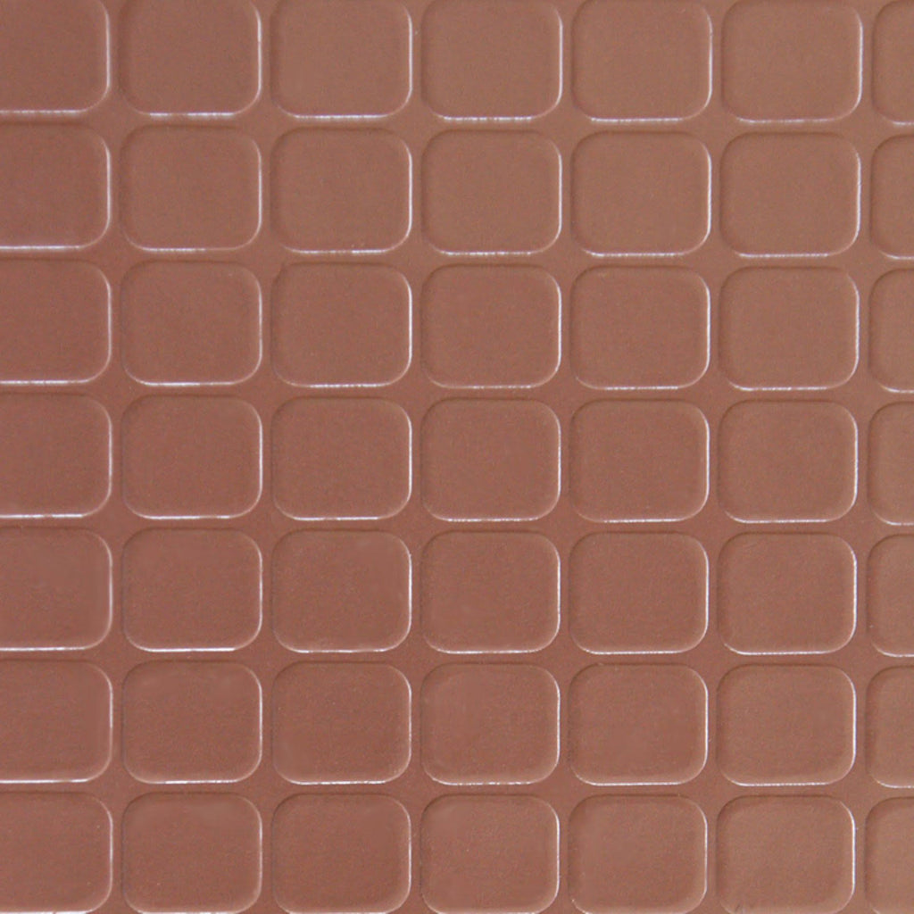 Brown Rubber Flooring Rolls 2 mm x 4 ft x 25 ft Y659