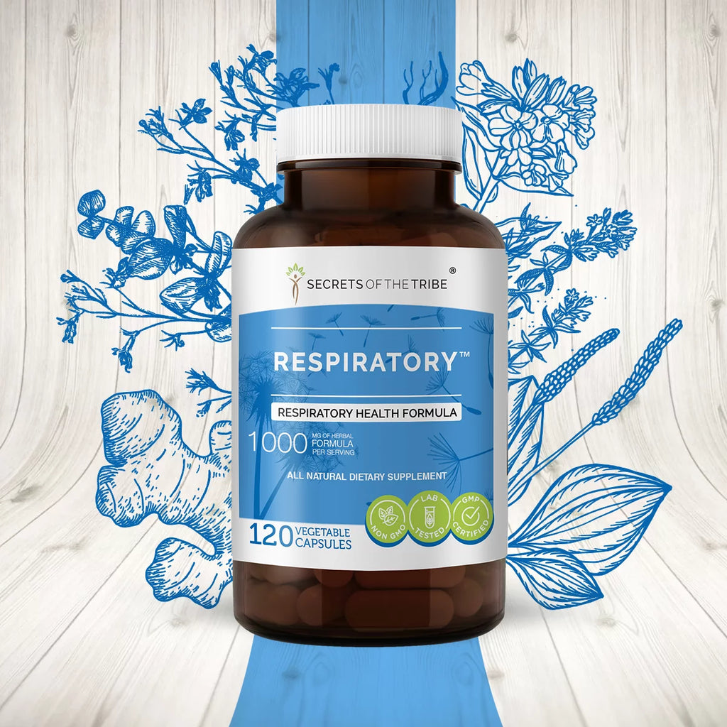 120 Capsules 500 mg Respiratory Health Formula L395016