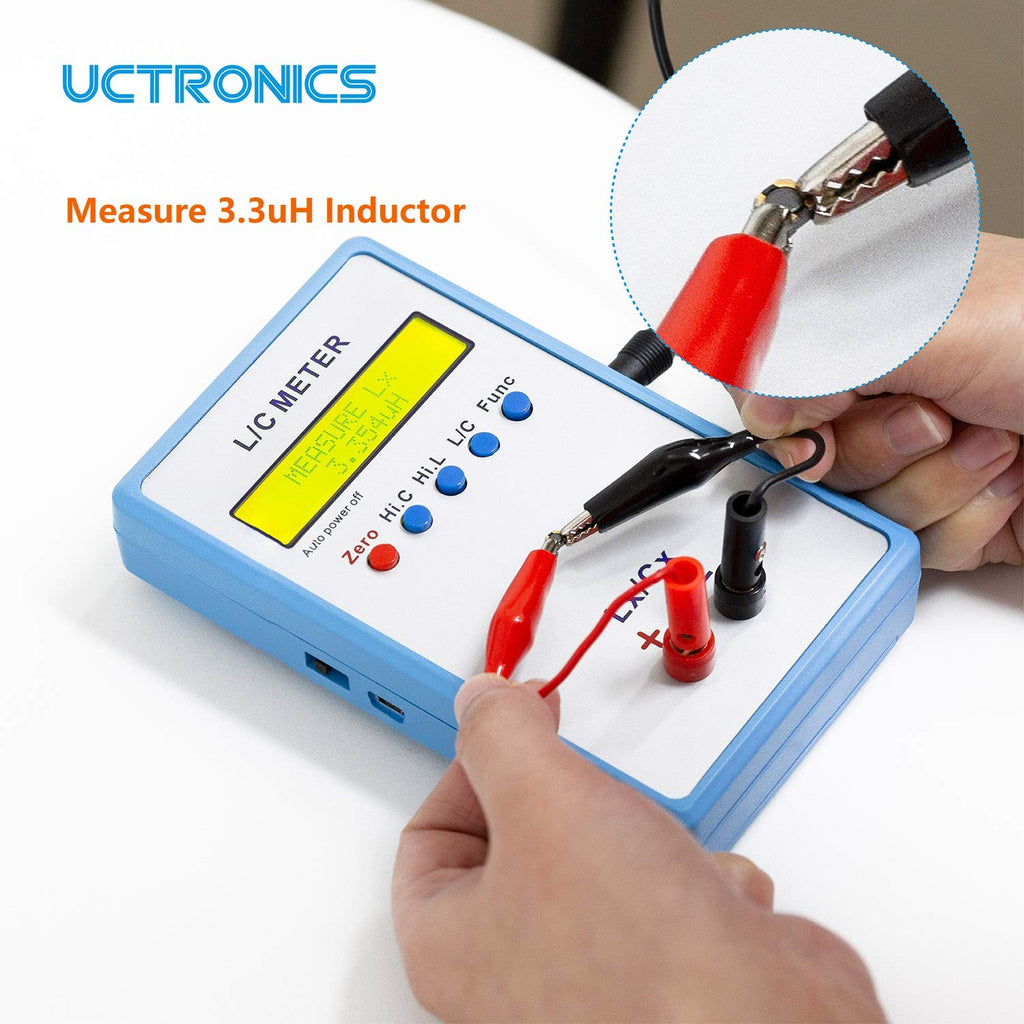 Handheld LC Inductor Capacitor Tester Pack of 2 O7942
