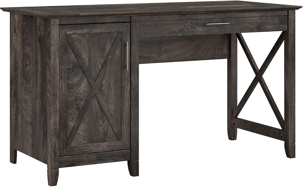 54W Computer Desk with Keyboard Tray and Storage N186288