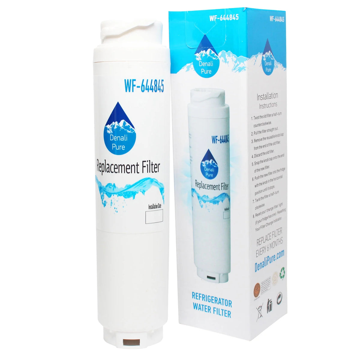 5-Pack Replacement Refrigerator Water Filter Cartridge S2783