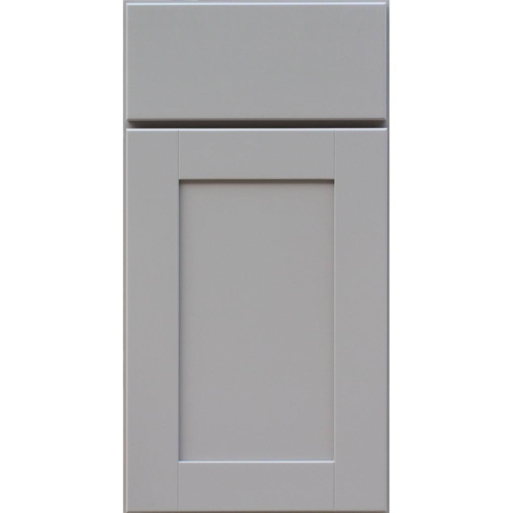 Double Door Wall Cabinet with Dove Gray D848