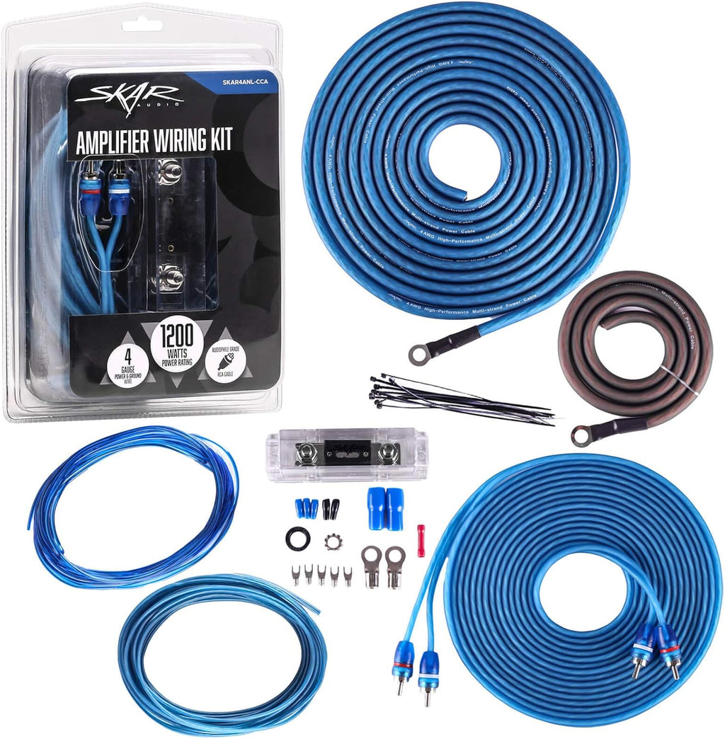 1/0 Gauge CCA Amplifier Installation Wiring Kit I88924