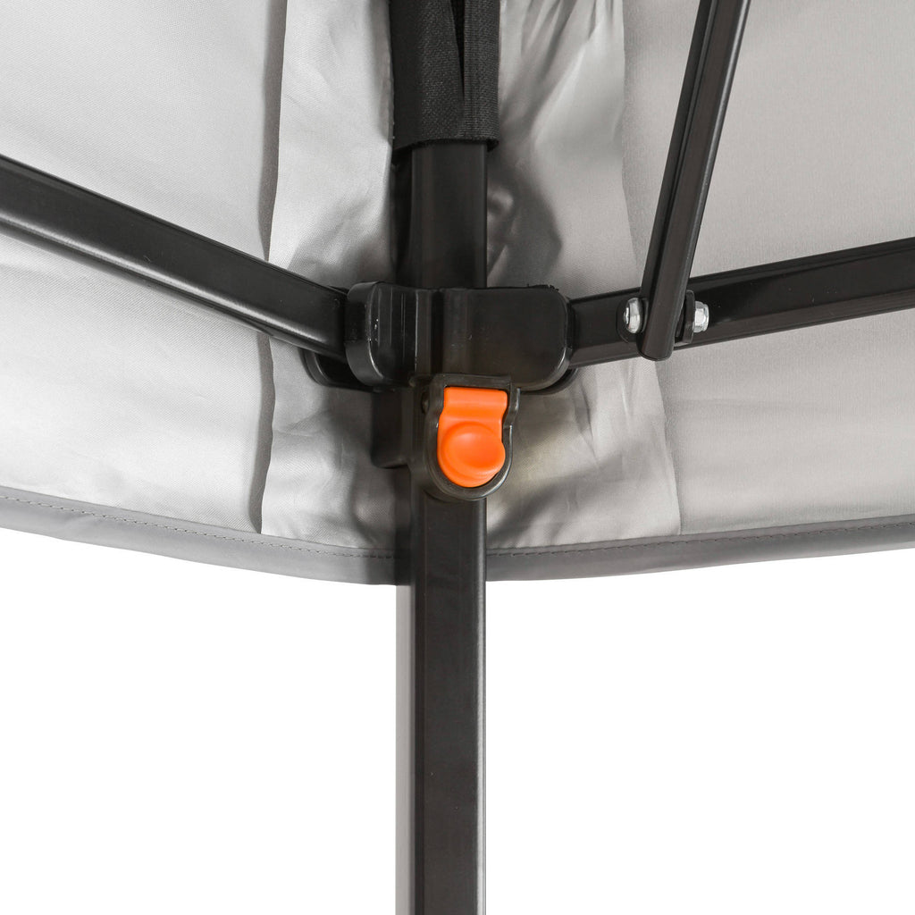 Instant Pentagon Canopy with Screen Walls E60191