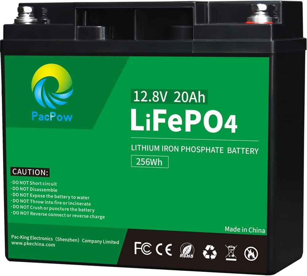 12V 100Ah LiFePO4 Deep Cycle Rechargeable Lithium Battery M35749