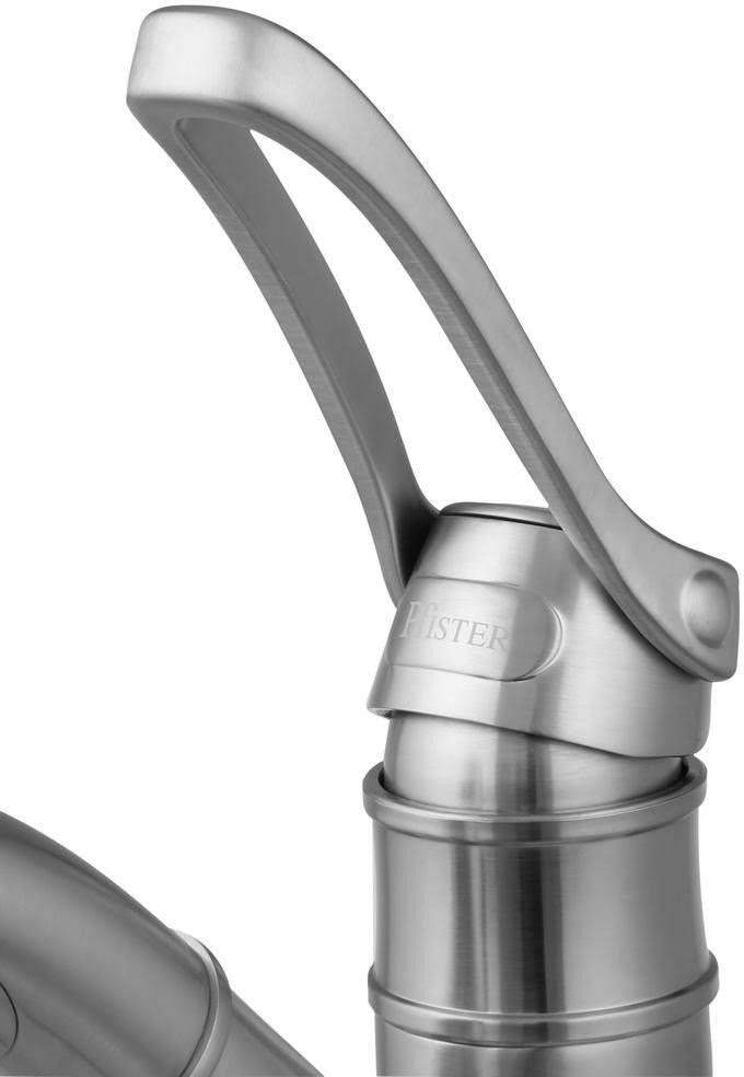 Single-Handle Pull-Out Sprayer Kitchen Faucet in Stainless Steel E43741