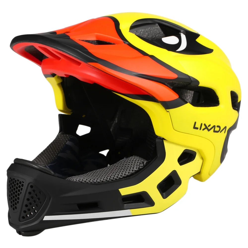 Kids Detachable Full Face Helmet for Cycling Skateboarding Roller Skating K639673