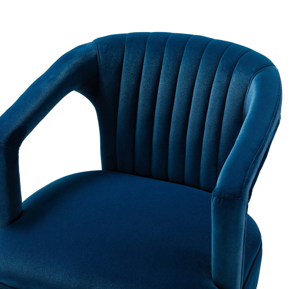 Grey Tufted Accent Barrel Chair F6266