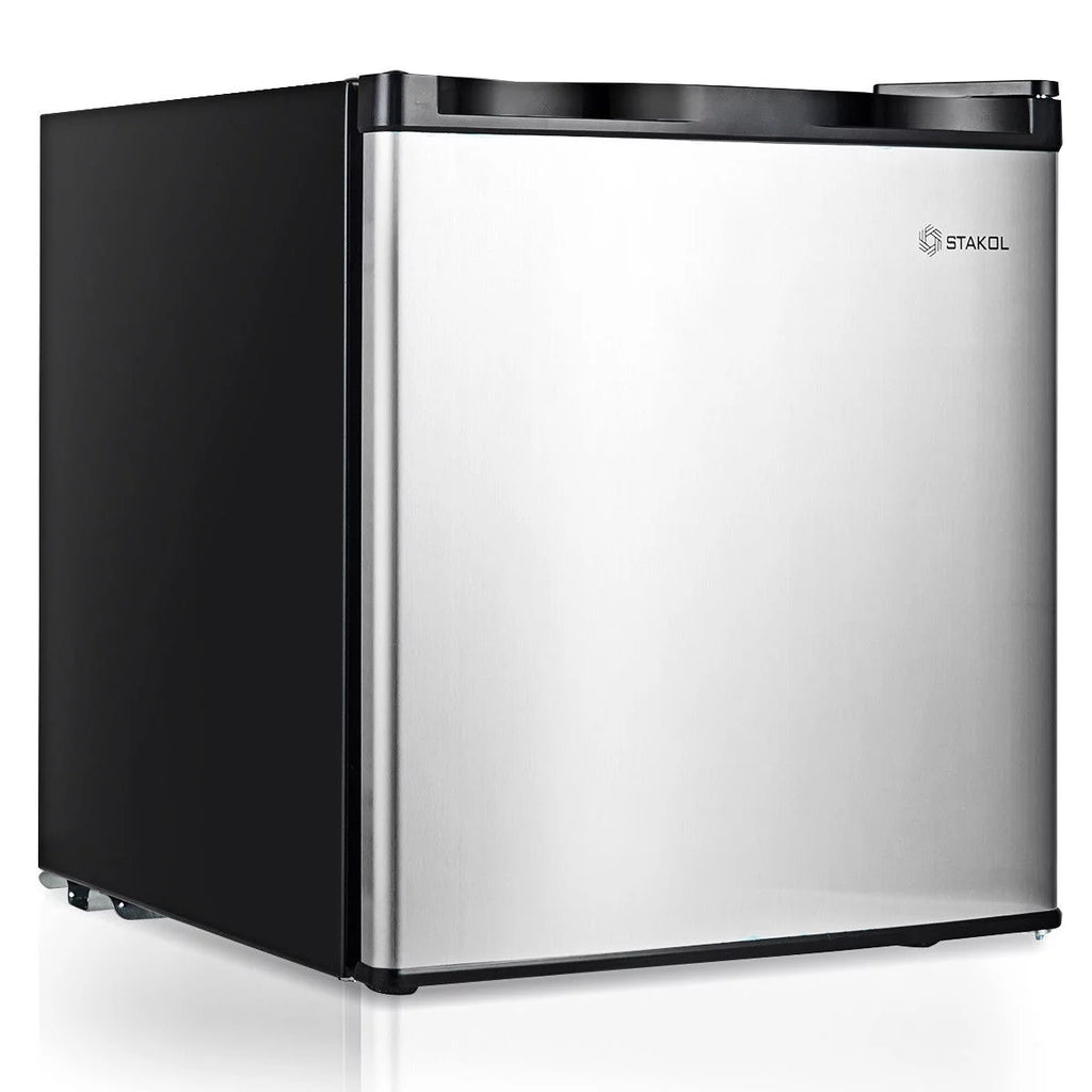 1.1 cu.ft. Compact Single Door Upright Freezer Stainless Steel H8094