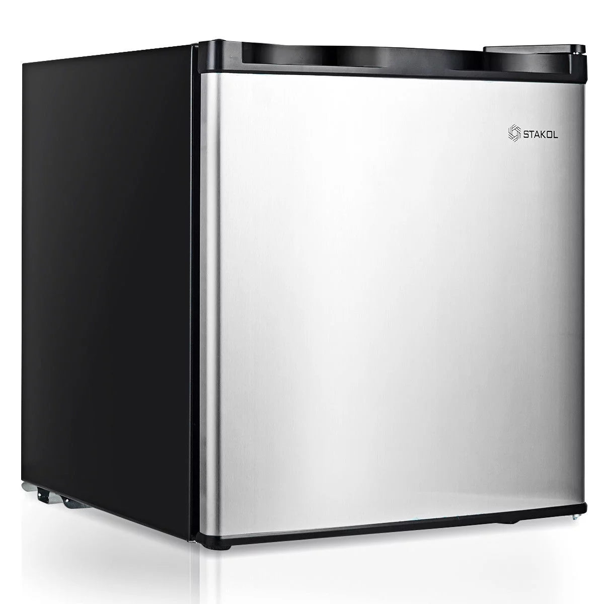 1.1 cu.ft. Compact Single Door Upright Freezer Stainless Steel H8094
