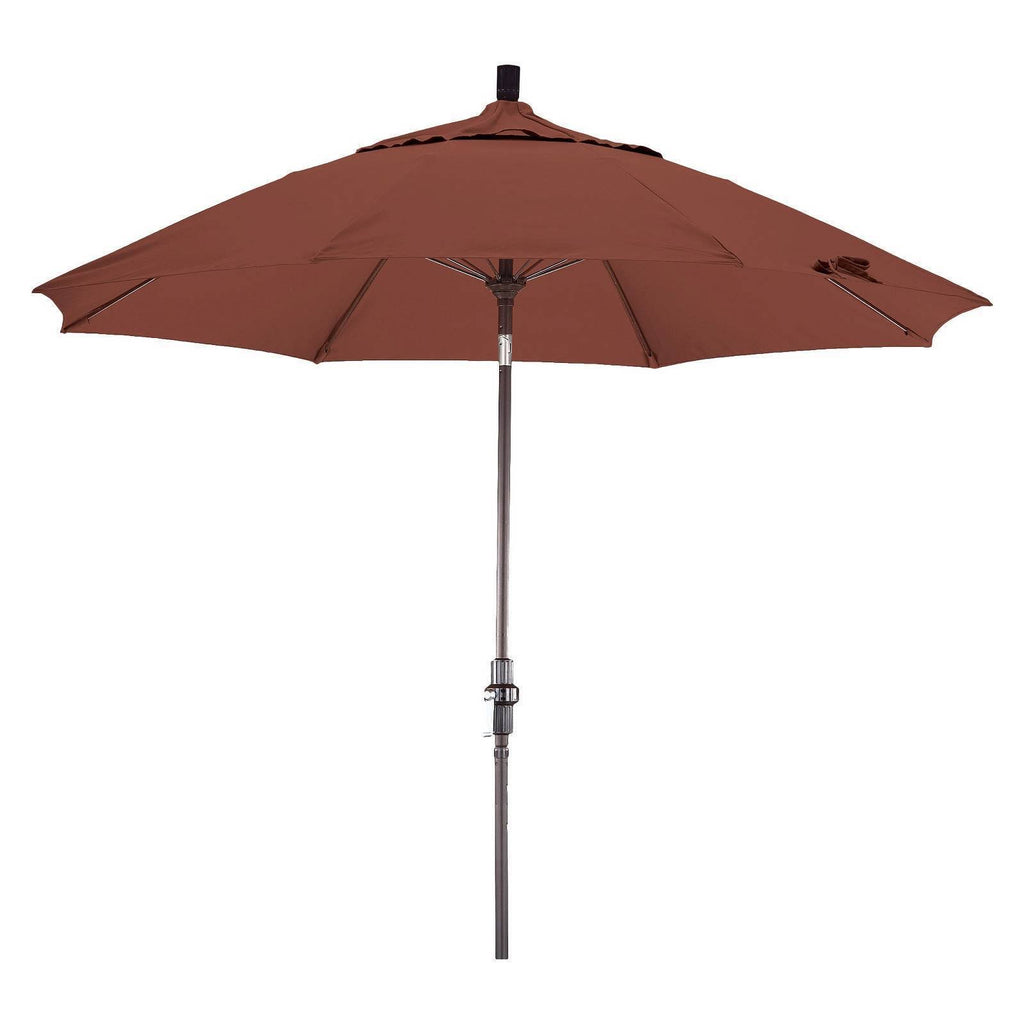 9 ft. Fiberglass Market Umbrella Collar Tilt Bronze J23782