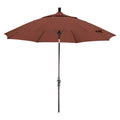 9 ft. Fiberglass Market Umbrella Collar Tilt Bronze J23782