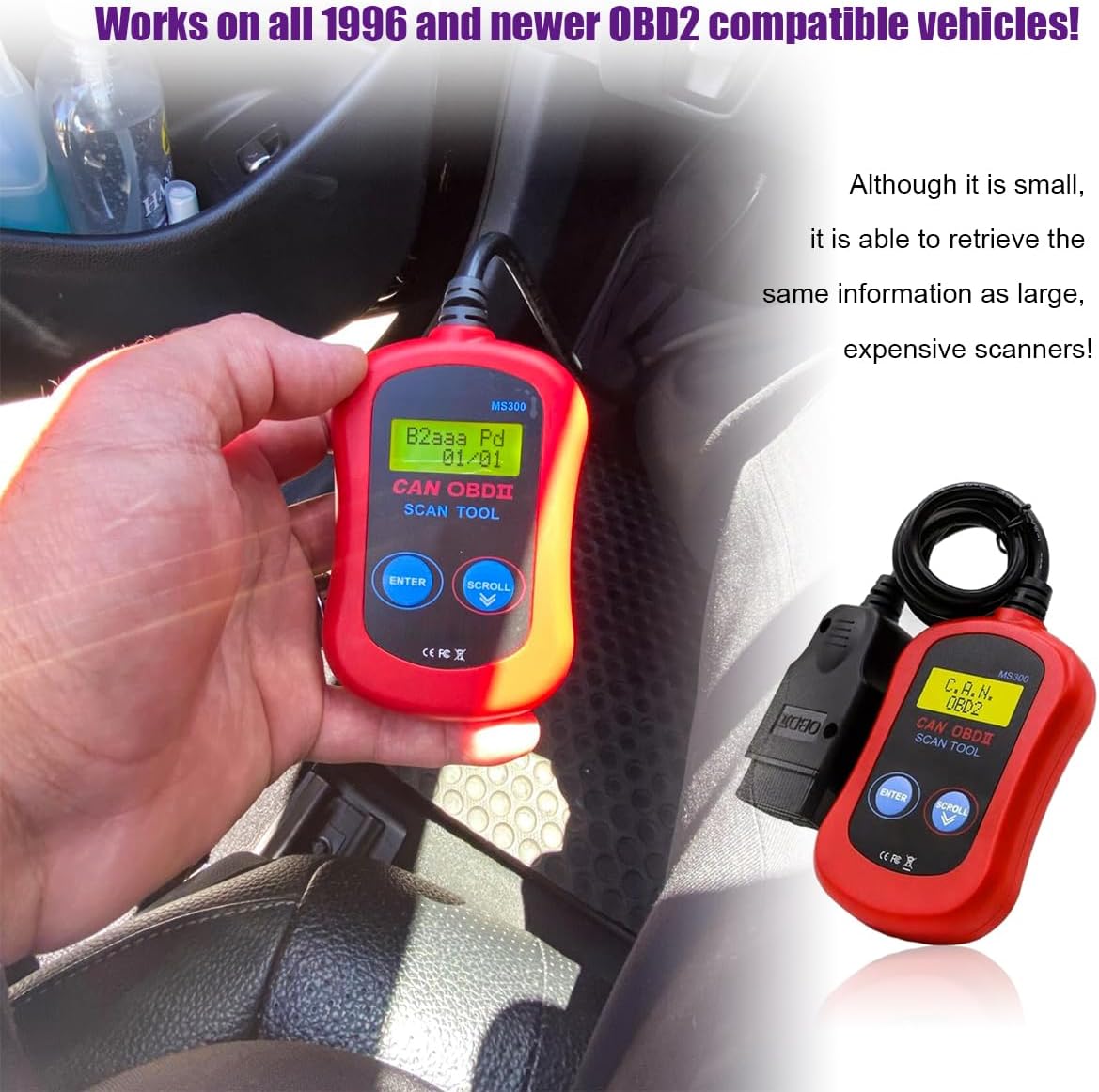 OBD2 Scanner Code Reader Diagnostic Scan Tool P291415
