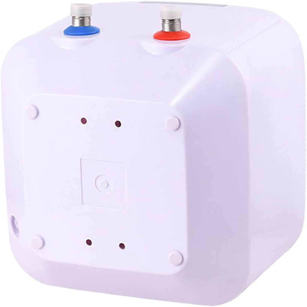 1500W 8L 110V Compact Instant Electric Tank Hot Water Heater IPX4 Mini Tankless Shower 75 ℃ U357013