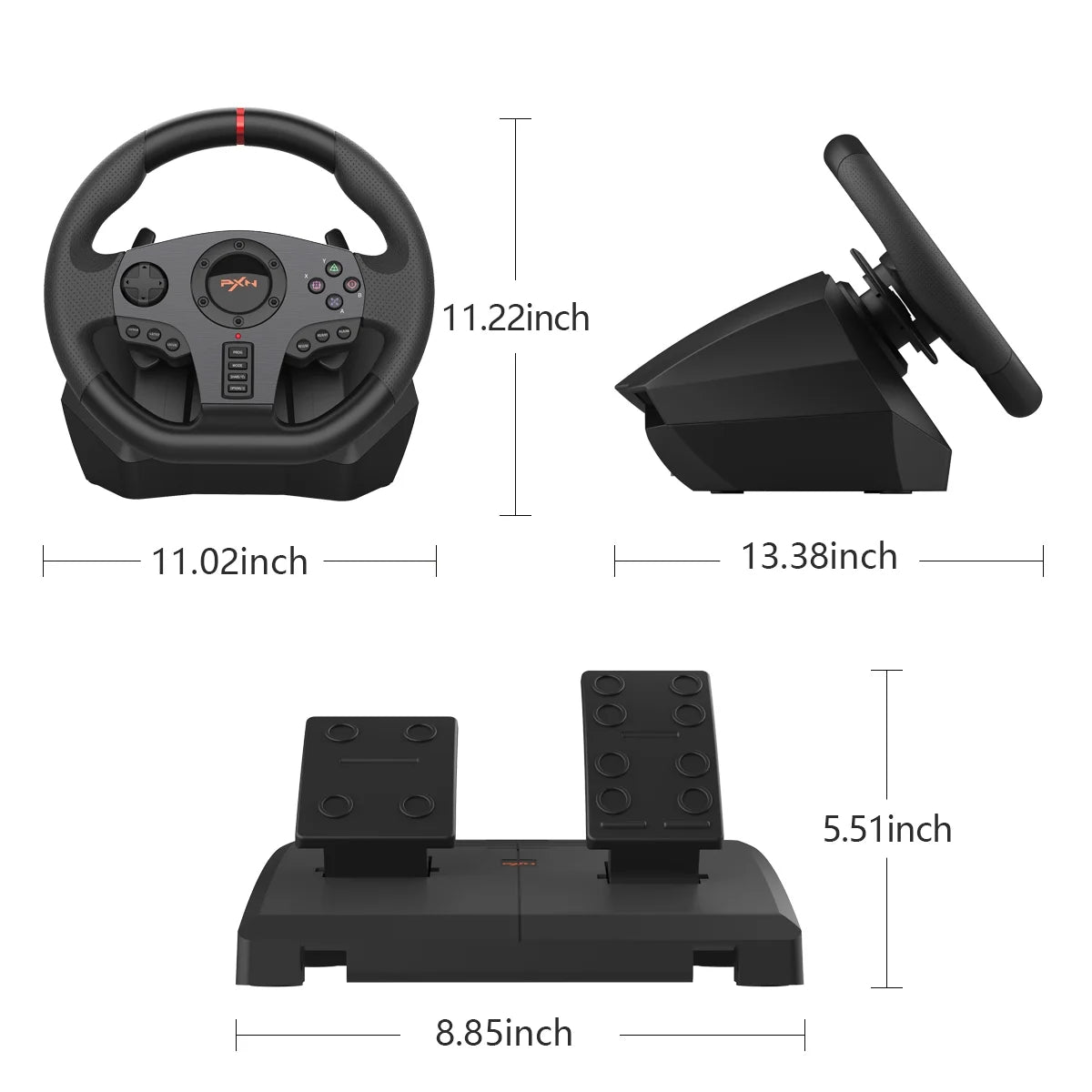 PC Gaming Racing Wheel N367624