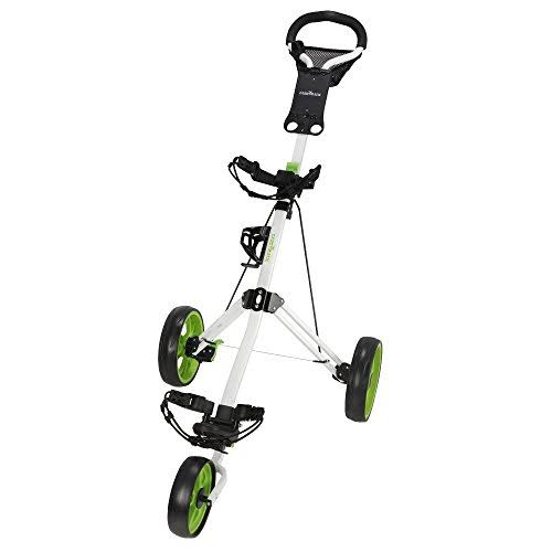 3 Wheel Golf Cart White/Green I880