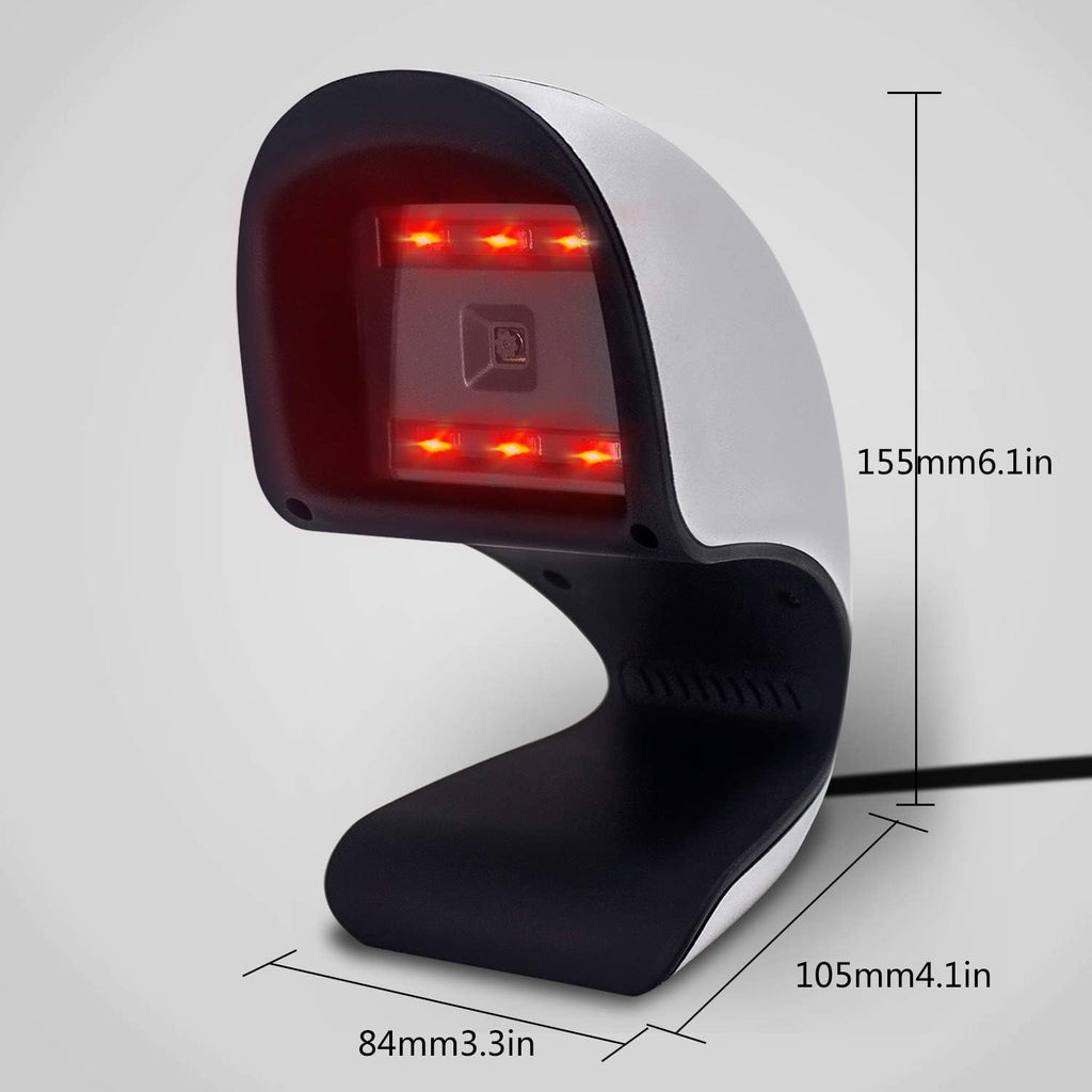 USB Hands-Free 2D Barcode Scanner Pack of 2 D83767
