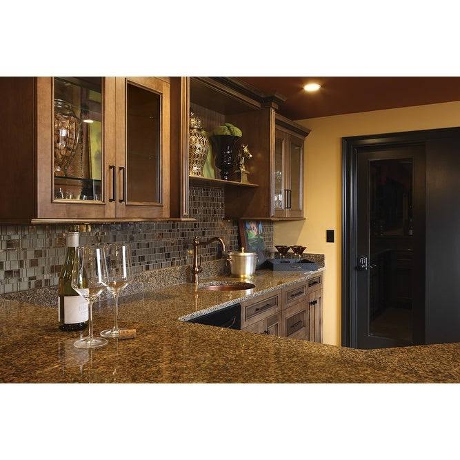 Bright Chrome Touch Lock with Accent Lever N842