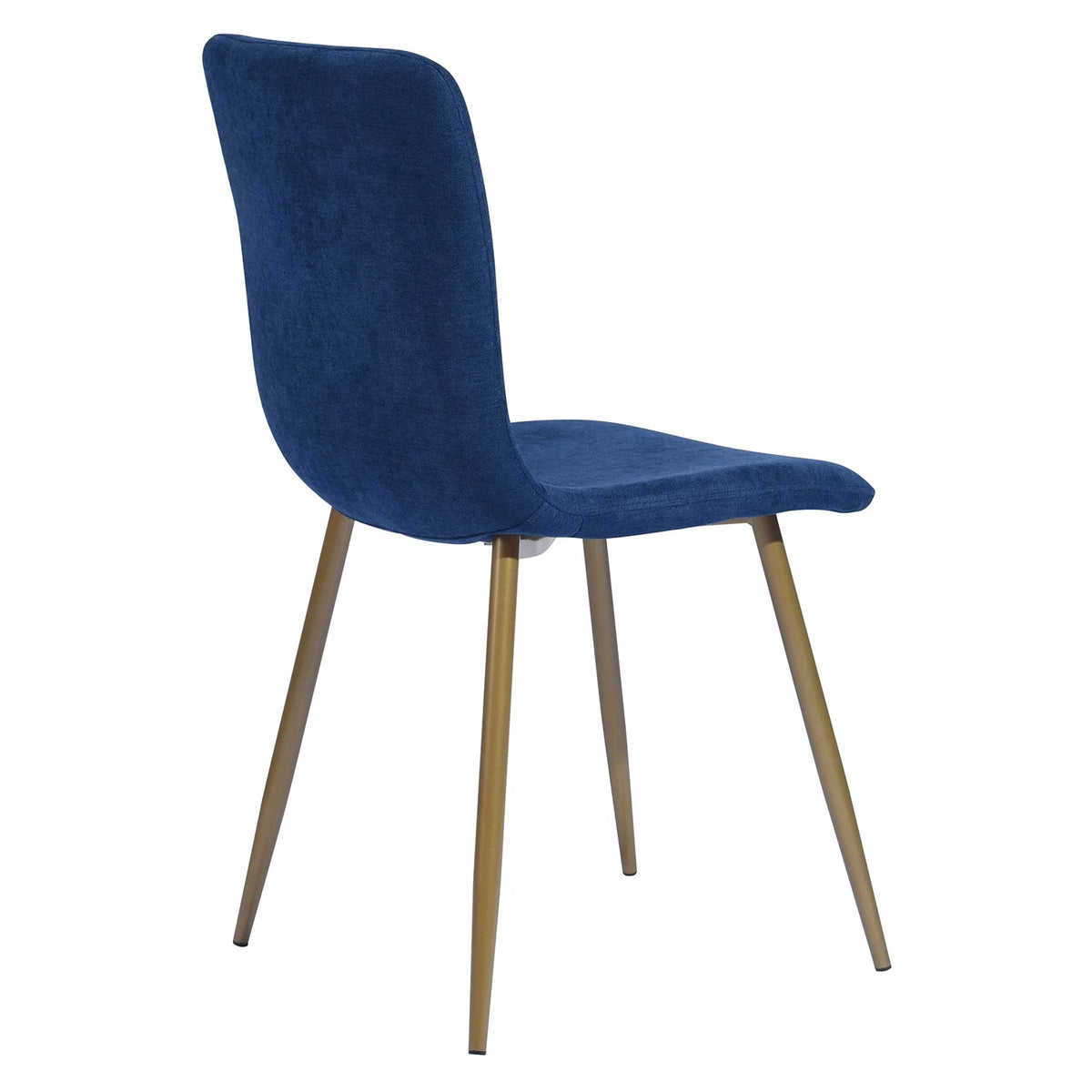 Navy Blue Velvet Dining Chairs Set of 4 J1965