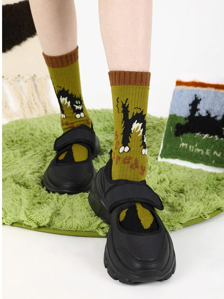 Cartoon Cotton Socks Z53931