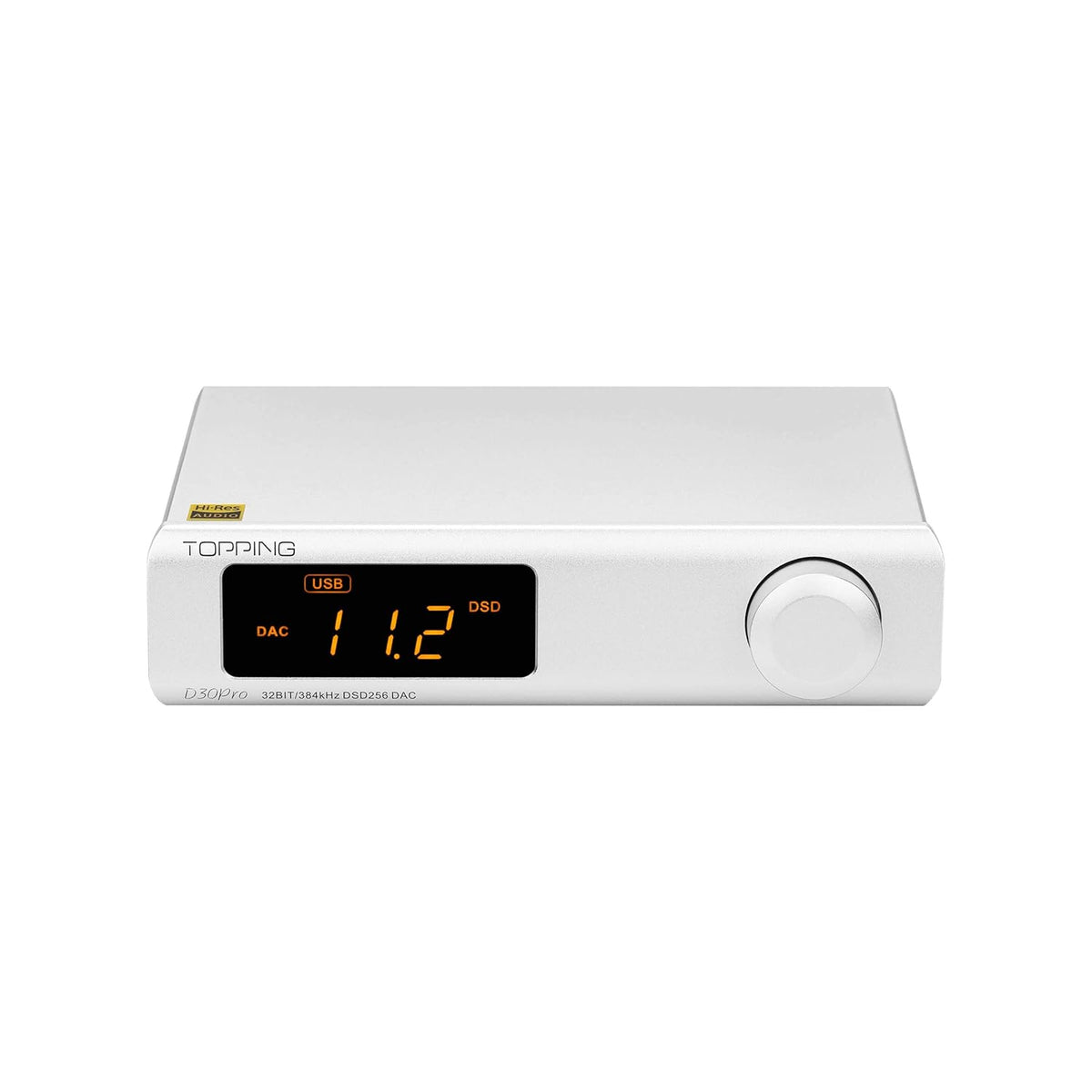 Full Balanced DAC HiFi Decoder 32Bit 384kHz with Remote Control (Black) F823128