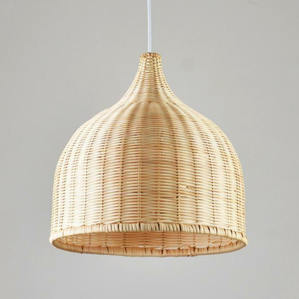 Bamboo Rattan Hanging Lamp Shade 17.72" Y92890
