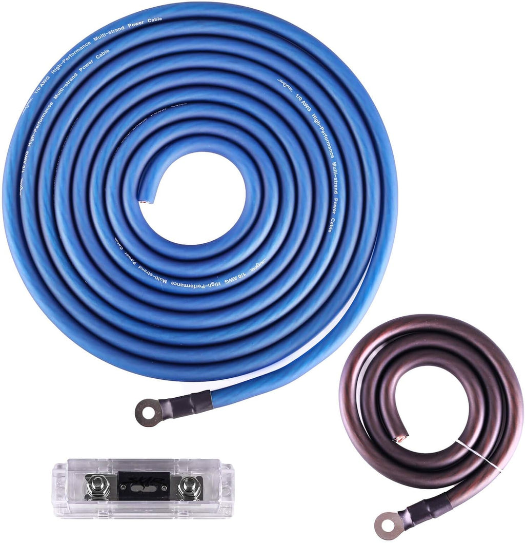 1/0 Gauge CCA Amplifier Installation Wiring Kit I88924