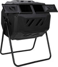 43 Gallon Dual Rotating Chamber Compost Tumbler E130487