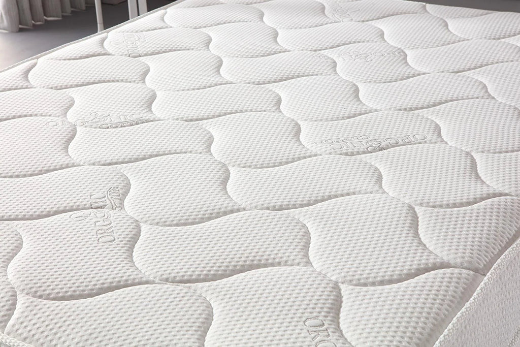 Organic Cotton 10 Spring & Foam Hybrid Mattress F377