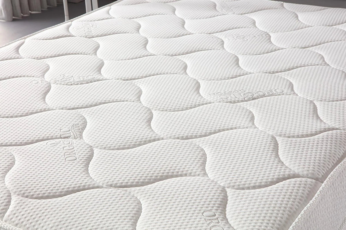 Organic Cotton 10 Spring & Foam Hybrid Mattress F377