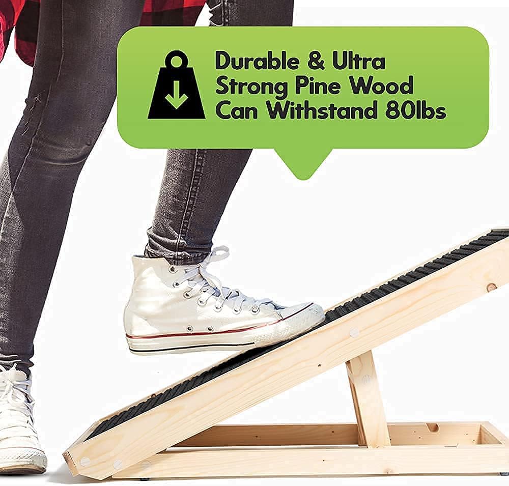 2-in-1 Cat Ramp & Cat Scratcher with Replaceable Carpet & Adjustable Height A266690