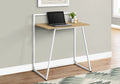 Small Wood-Look Metal Computer Desk O686