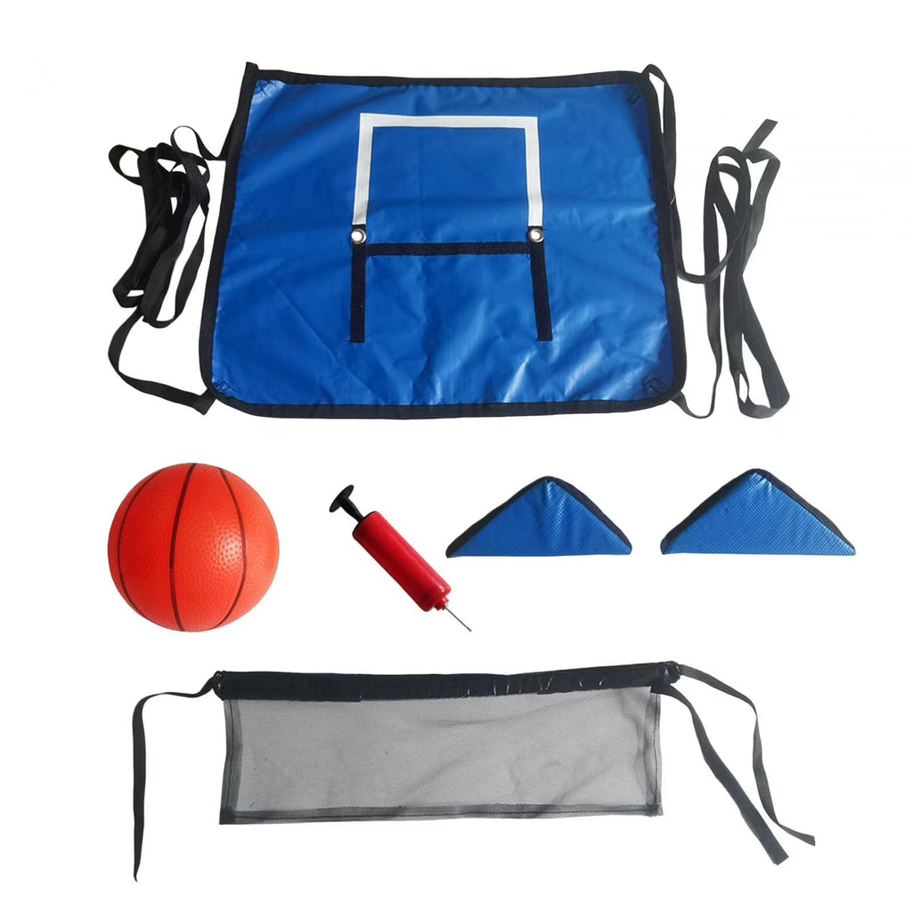 Mini Basketball Hoop for Trampoline with Enclosure Basketball Frame Replacement Trims Trampoline Accessory R798379