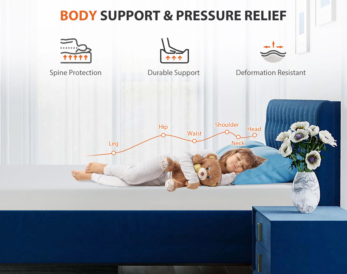 Twin 6 Inch Gel Memory Foam Mattress O226