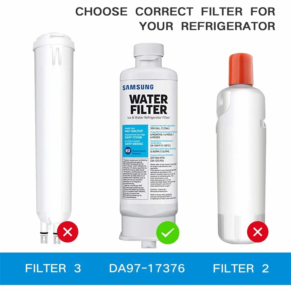 2 Pack Refrigerator Water Filter V685
