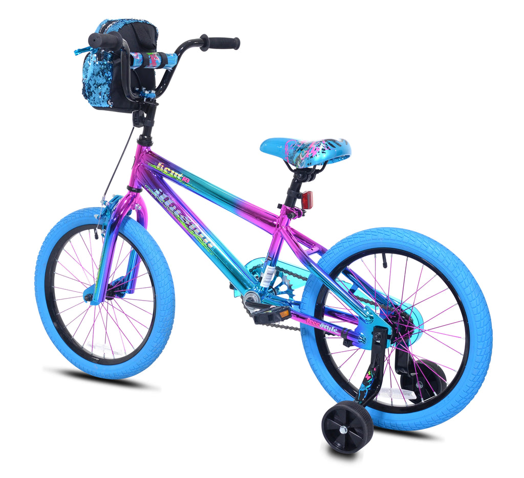 Blue Purple Girl's Child Bike B975