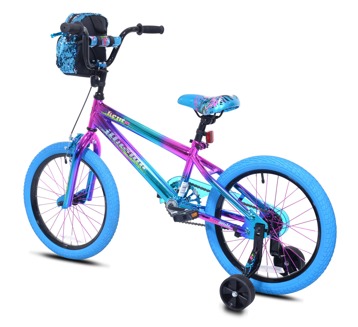 Blue Purple Girl's Child Bike B975