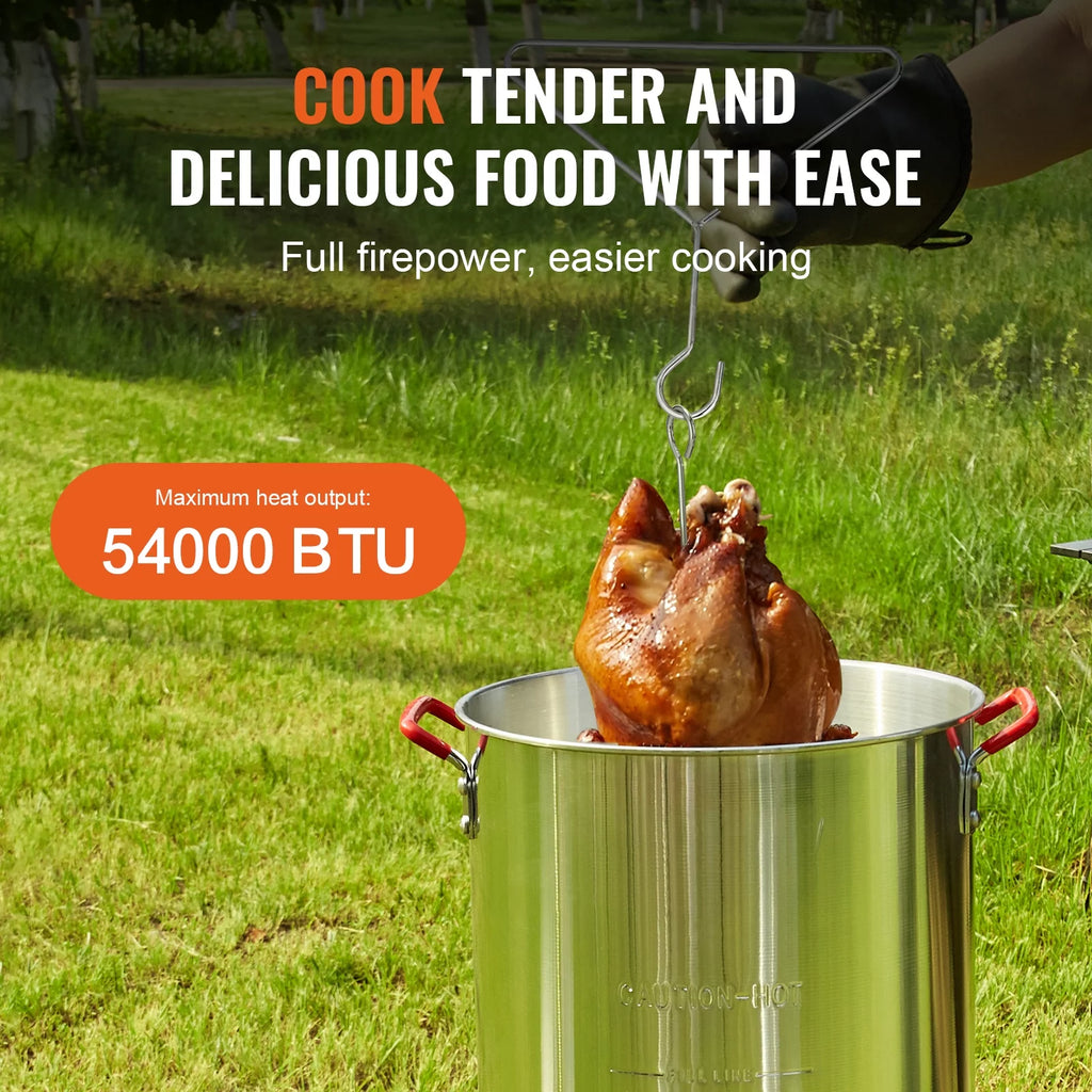 30 Qt Aluminum Propane Turkey Fryer Kit X20017