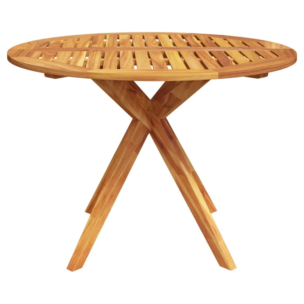 Wood Acacia Round Patio Dining Table L776894