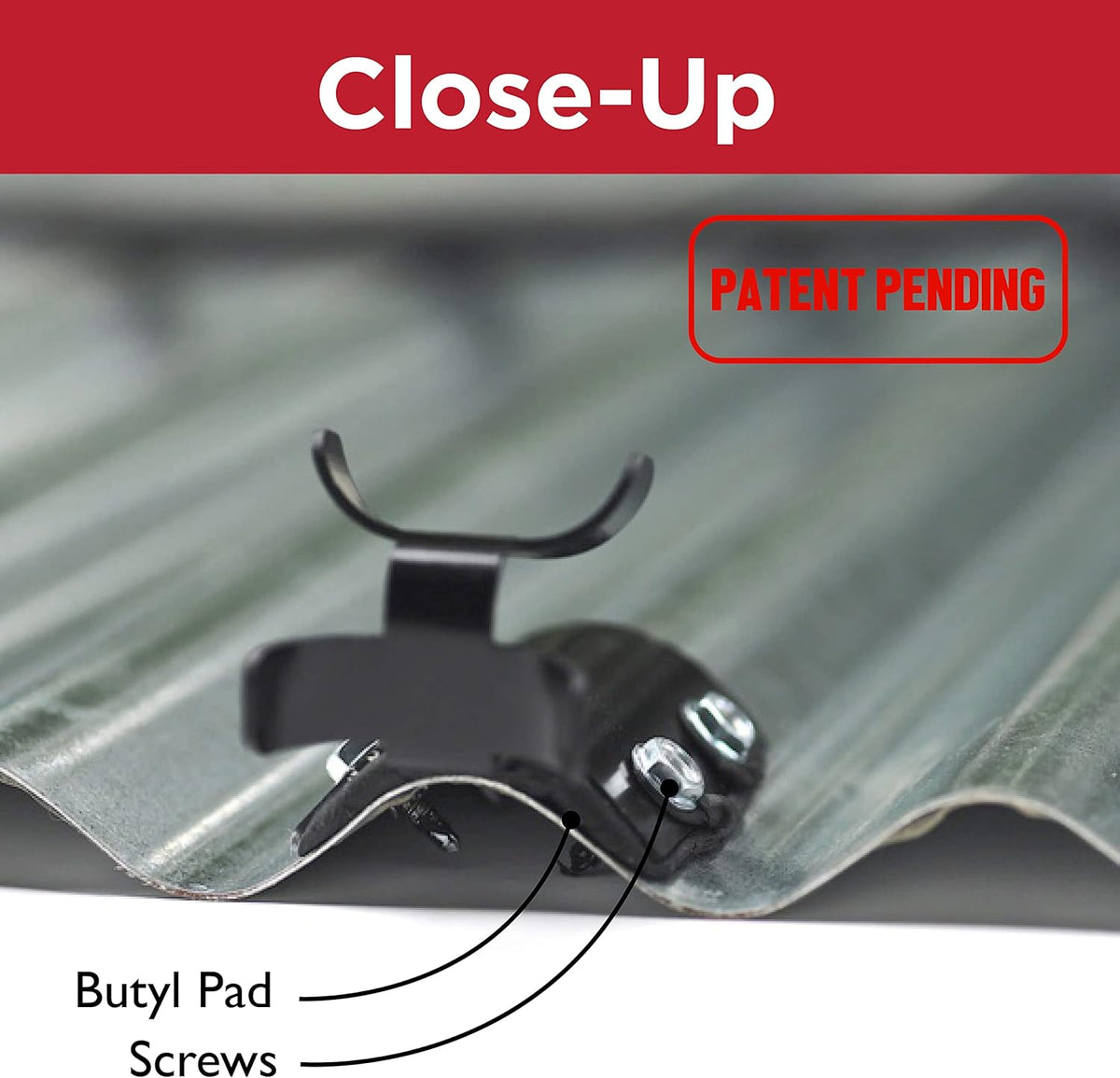 Metal Roof Heat Cable Clip 10 pack C213