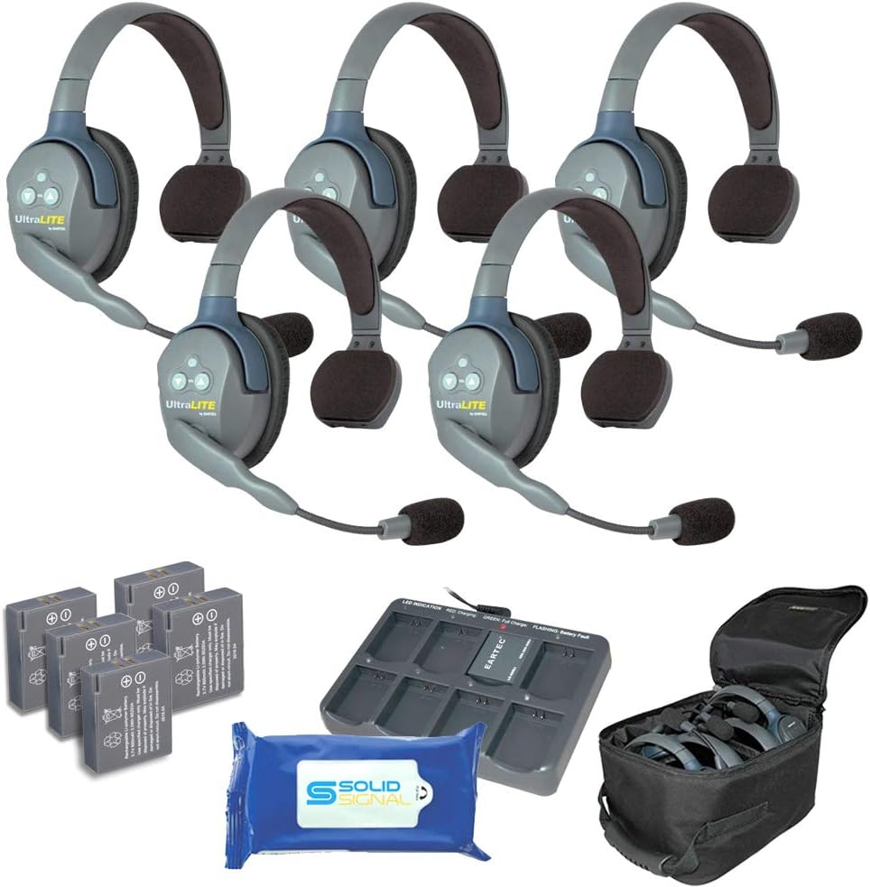 Full Duplex Wireless Headset Communication for 4 Users W12775
