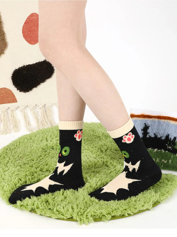 Cartoon Cotton Socks Z53931