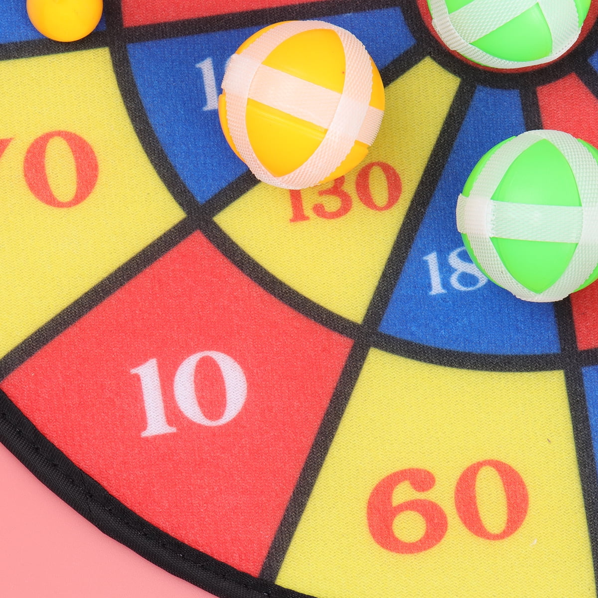 Flocking Dart Board with 4pcs Darts Dartboard Set A744