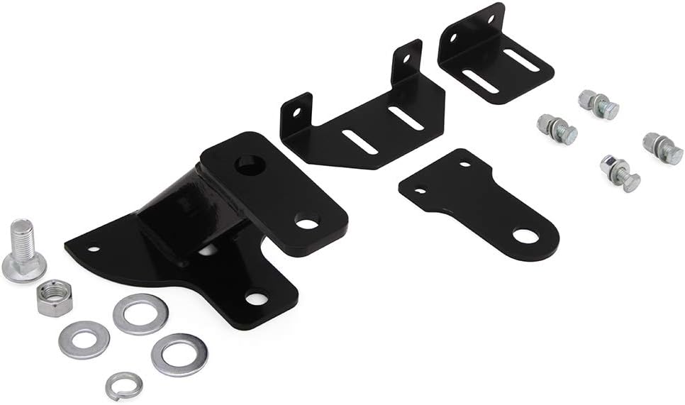 5" Rise Heavy Duty Universal Lawn Mower Trailer Hitch Pack of 2 D158965