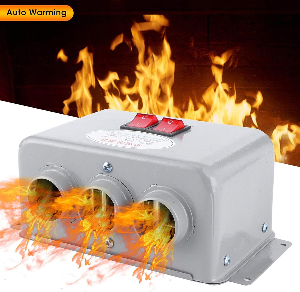 12V Compact Car Heater 3 Hole 600W-800W L645864